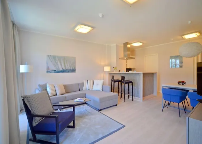 Dünenresidenz Prora - Mit Meerblick Und 1 Schlafzimmer Und Terrasse Np-704 Binz